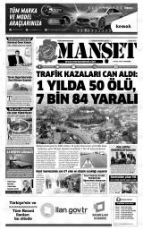 KAHRAMANMARAŞ MANŞET